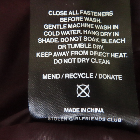 stolen girlfriends club star castle bomber jacket - Picture 10 of 10